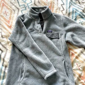 Patagonia snap up warm fleece sweater